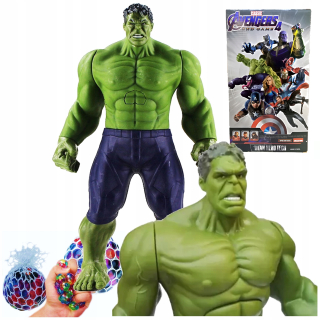 Hulk Action Figure Toy Sound Large 30 cm Avengers pohyblivé končatiny + zadarmo